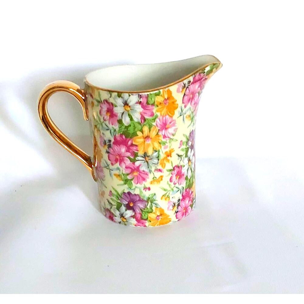 Royal Crown chintz Creamer